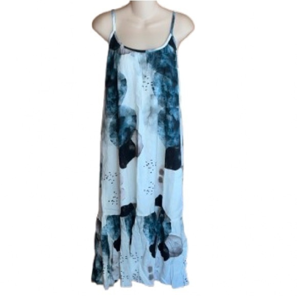 For Her Paris linen tie dye dress made in Italy one size